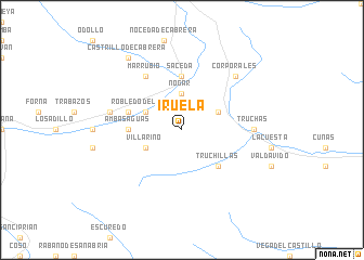 map of Iruela