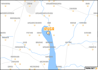 map of Iruga