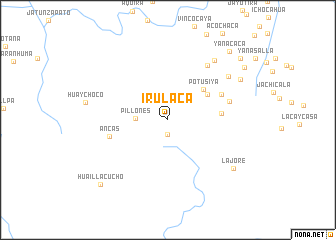map of Irulaca