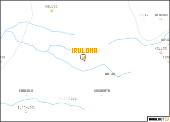 map of Iruloma