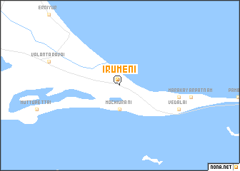 map of Irumeni