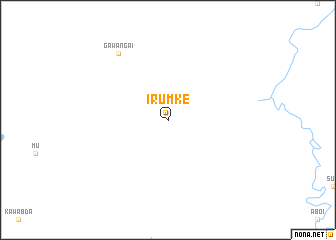 map of Irumke