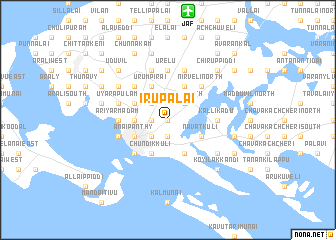 map of Irupalai