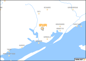 map of Irupi