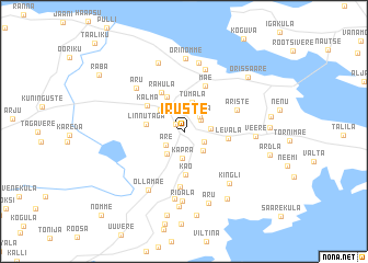 map of Iruste