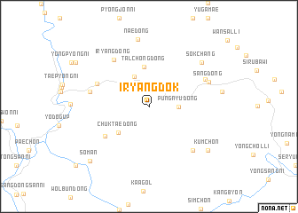 map of Iryangdŏk