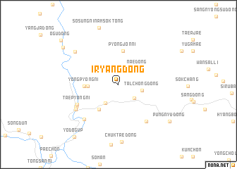 map of Iryang-dong