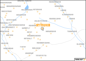map of Irynivka