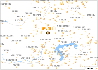 map of Iryŏl-li