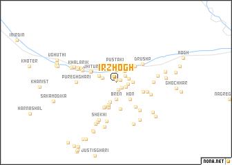 map of Irzhogh