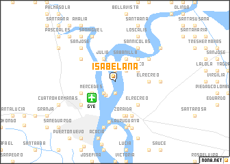 map of Isabel Ana