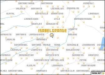 map of Isabel Grande