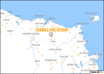 map of Isabel Hacienda