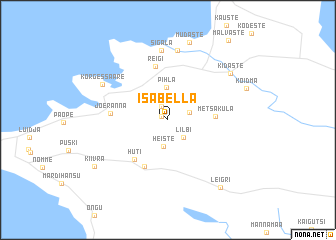 map of Isabella