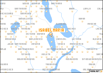 map of Isabel María