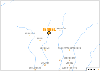 map of Isabel