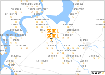 map of Isabel