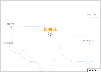 map of Isabel