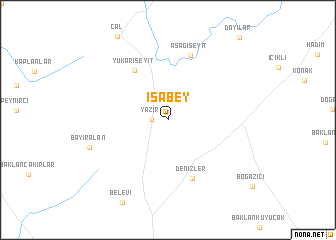 map of İsabey