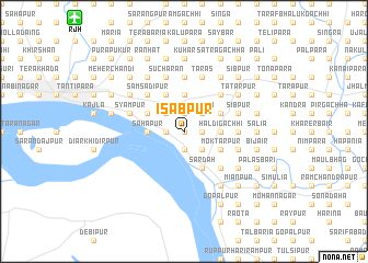 map of Isabpur