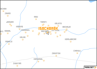 map of Isāchamak