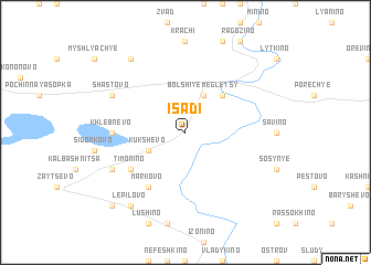 map of Isadi