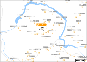 map of Isāgai