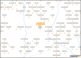 map of Isaga