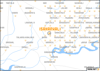 map of Isaharwāli