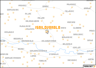map of Isailova Mala