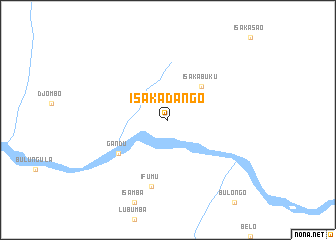 map of Isaka-Dango