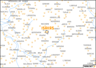 map of Isakas