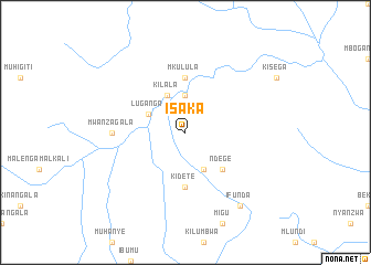 map of Isaka