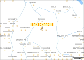 map of Isake Changwe