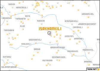 map of Īsa Khān Kili