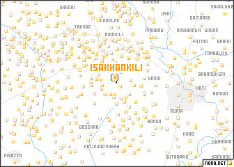 map of Īsa Khān Kili