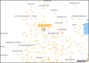 map of Īsa Khān