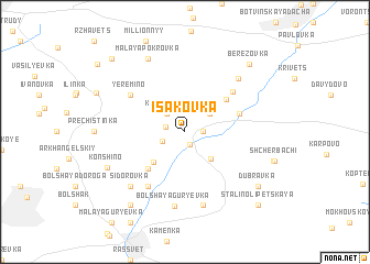 map of Isakovka