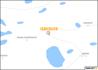 map of Isakovka