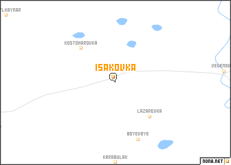 map of Isakovka