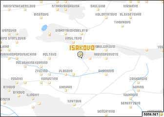 map of Isakovo