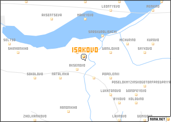 map of Isakovo