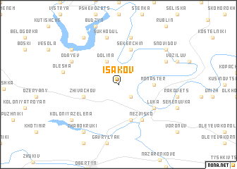 map of Isakov