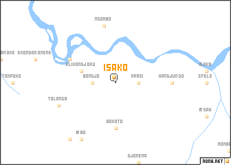 map of Isako