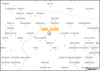 map of Isalgene