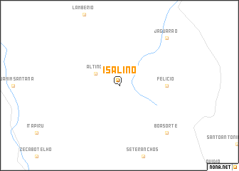 map of Isalino