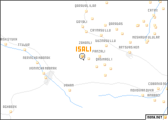 map of İsalı