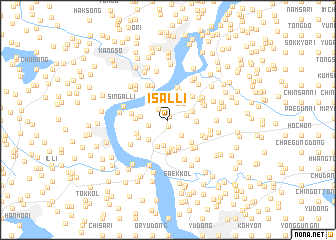 map of Isal-li