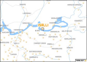 map of Isal-li