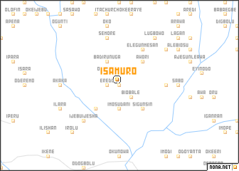 map of Isamuro